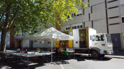 Atelier au pîed des Immeubles Cantepau Albi Juillet 2016